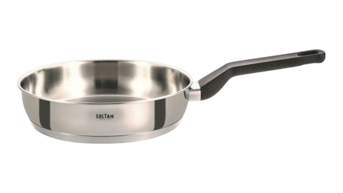 מחבת נירוסטה 20 ס"מ אלון סולתם SOLTAM