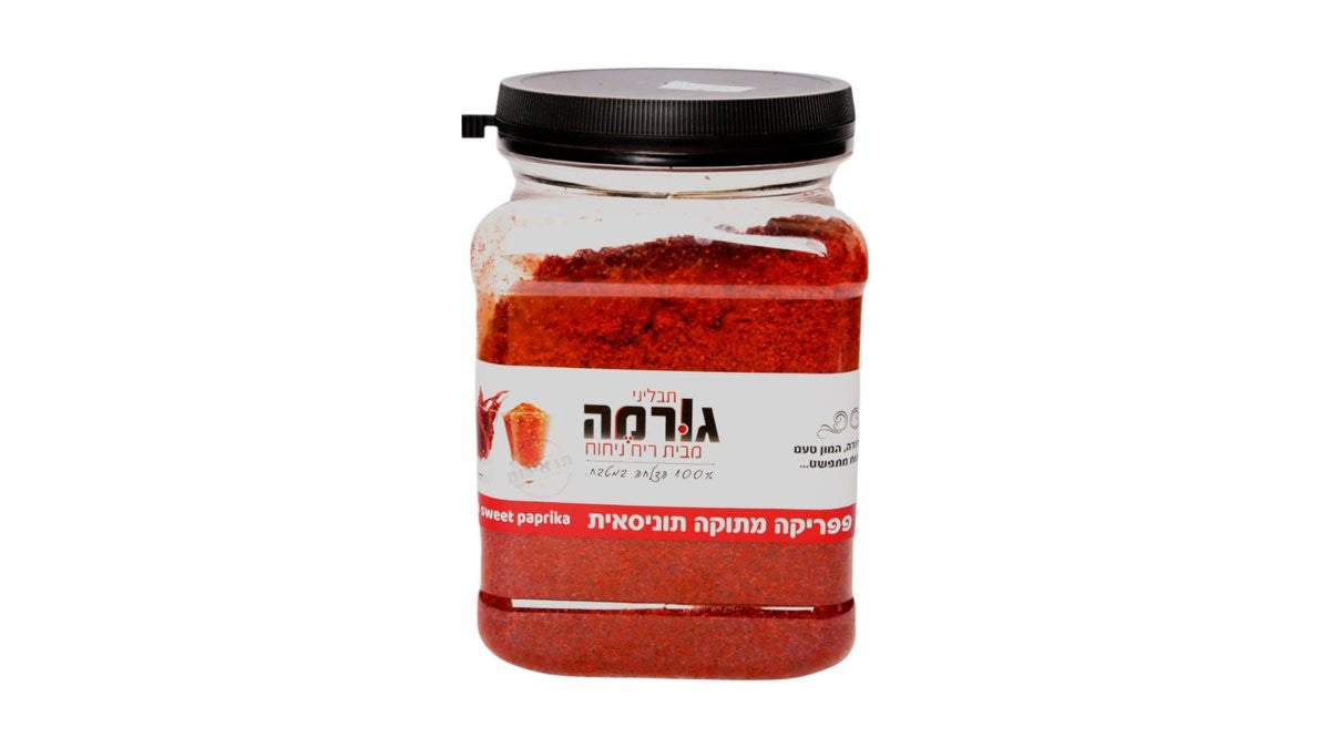 פפריקה מתוקה בשמן 400 גרם